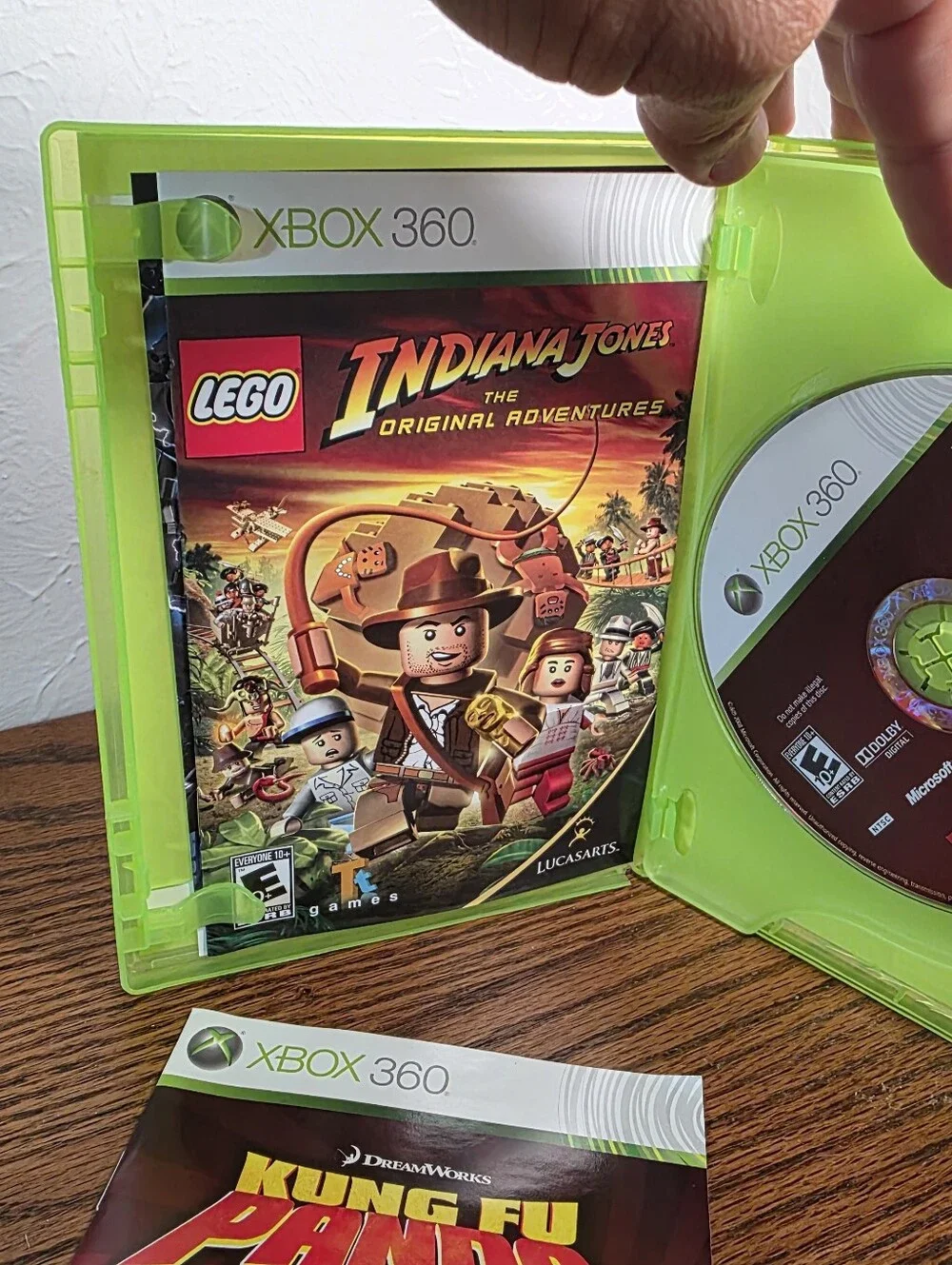LEGO Indiana Jones and Kung Fu Panda Dual Pack (Microsoft Xbox 360, 2008)